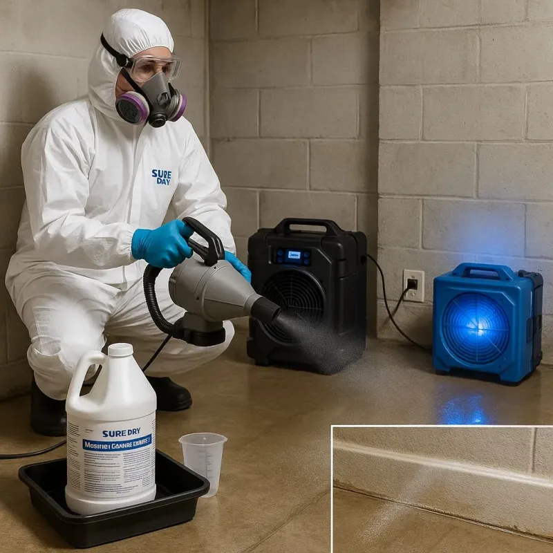 Sanitization and Odor Removal process in Epsom, NH
